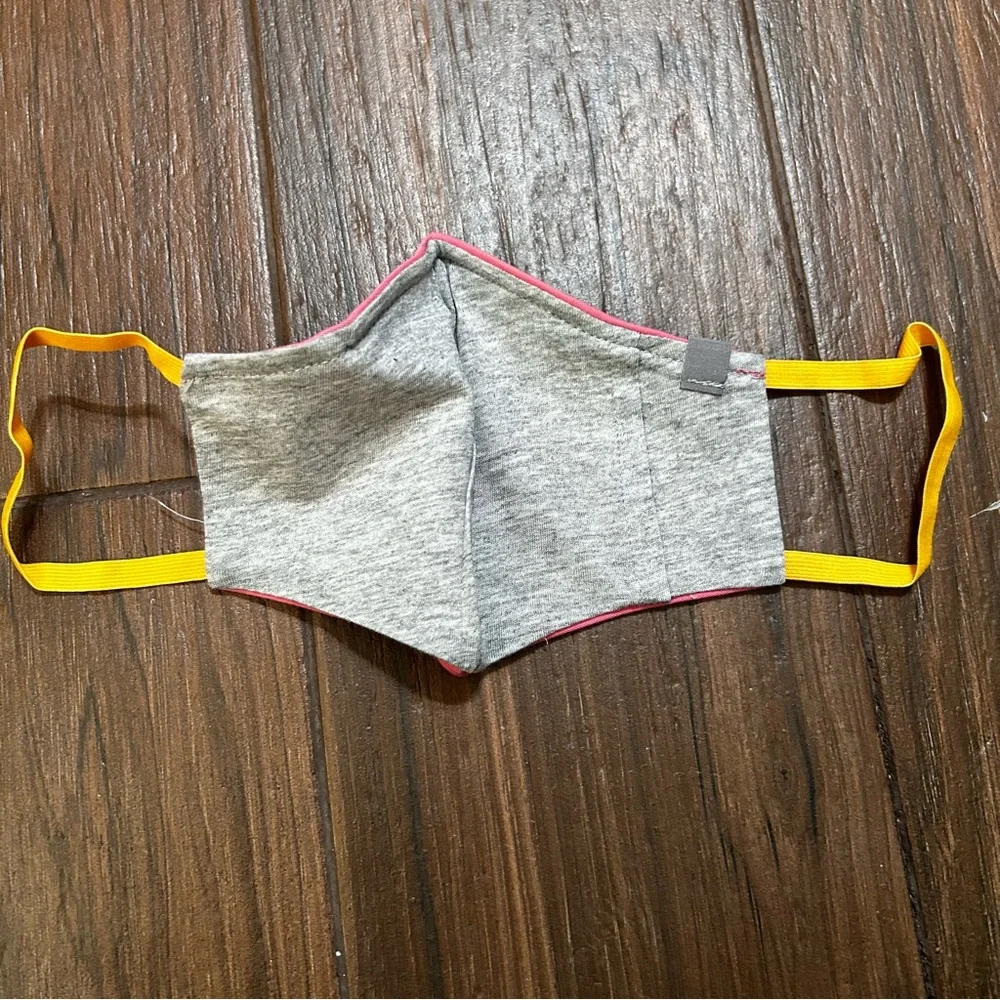 FIGS 2 Pack FIONx Core Protective Face Mask Pink Orange Strap M/L Washable